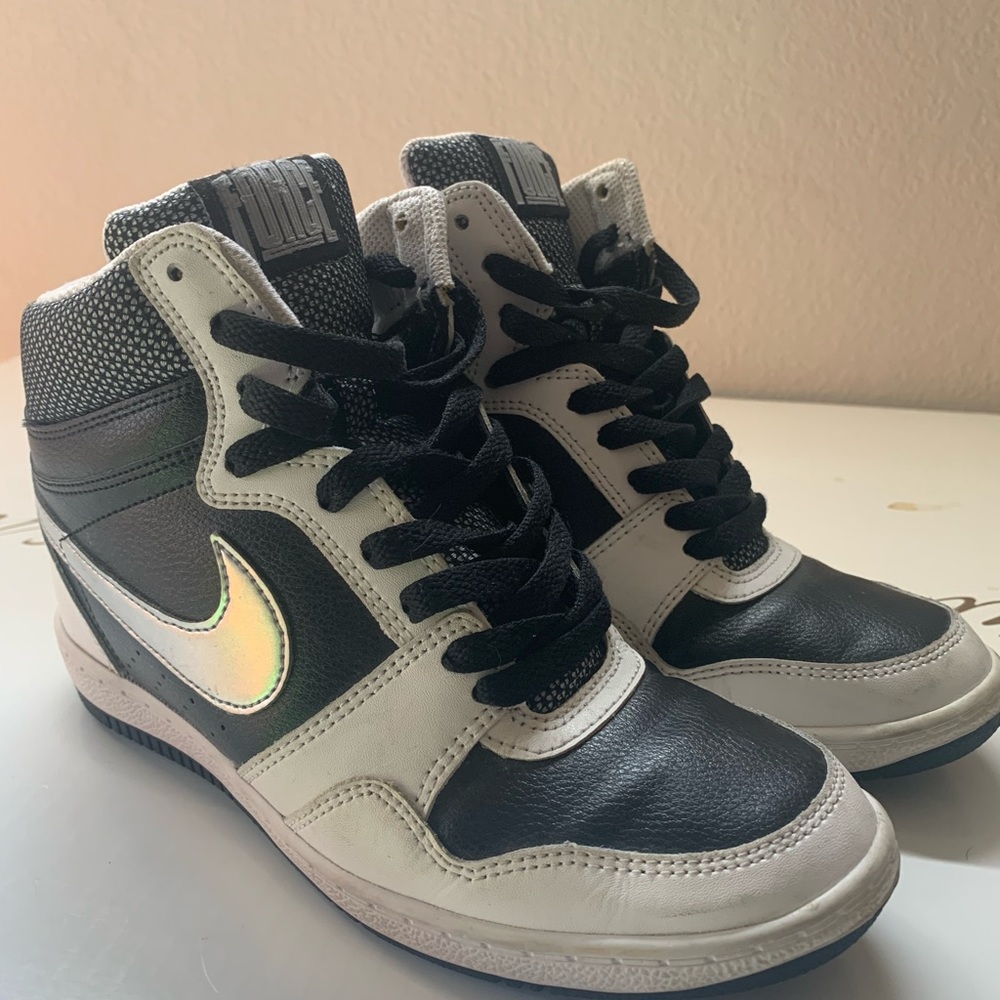 Nike Force Sky High Sneaker Wedges